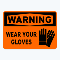 Picture of Warning: Wear Gloves