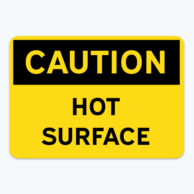 Picture of Caution: Hot Surface