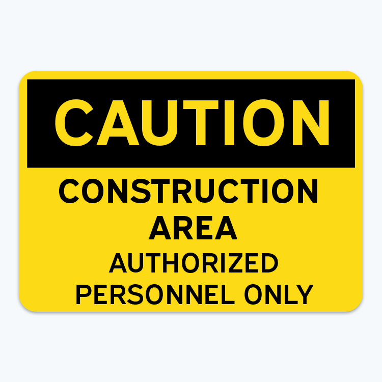 Picture of Caution: Construction Area