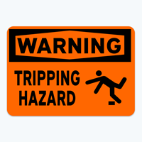 Picture of Warning: Tripping Hazard