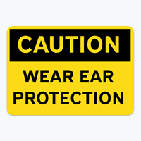Picture of Caution: Wear Ear Protection