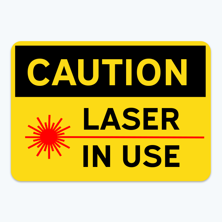 Picture of Caution: Laser In Use
