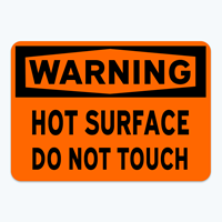 Picture of Warning: Hot Surface