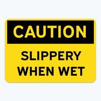 Picture of Caution: Slippery When Wet