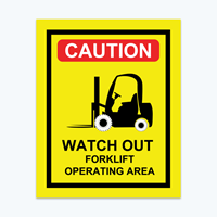 Picture of Watch Out Forklift