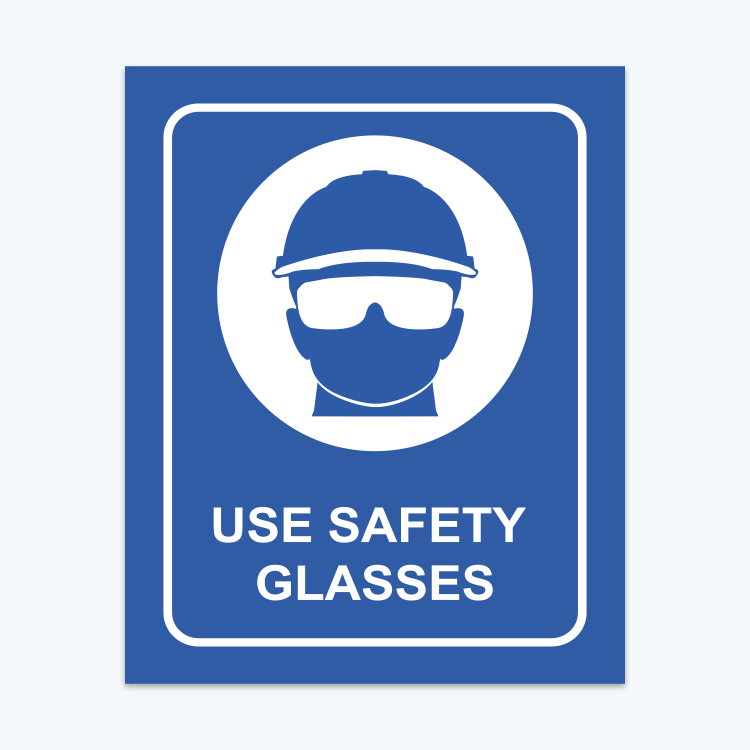 Picture of Use Safety Glasses