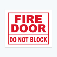 Picture of Fire Door Do Not Block