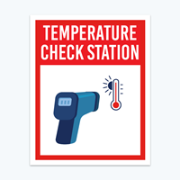 Picture of Temperature Check Station