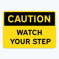 Picture of Caution: Watch Your Step