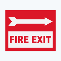 Picture of Fire Exit Right