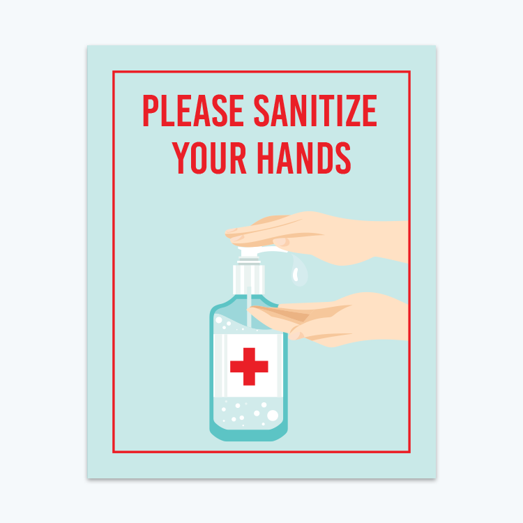 Picture of Sanitize Your Hands
