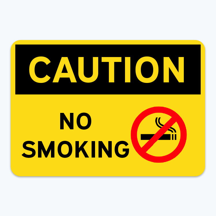Picture of Caution: No Smoking