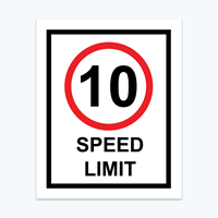 Picture of Speed Limit 10