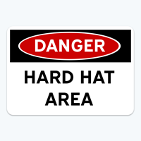 Picture of Danger: Hard Hat Area
